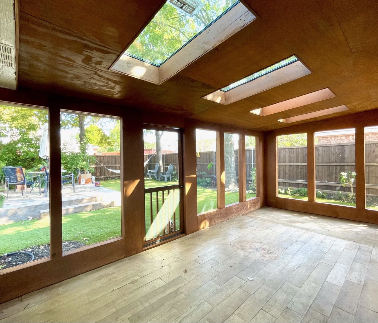 Sunroom Interior View 2