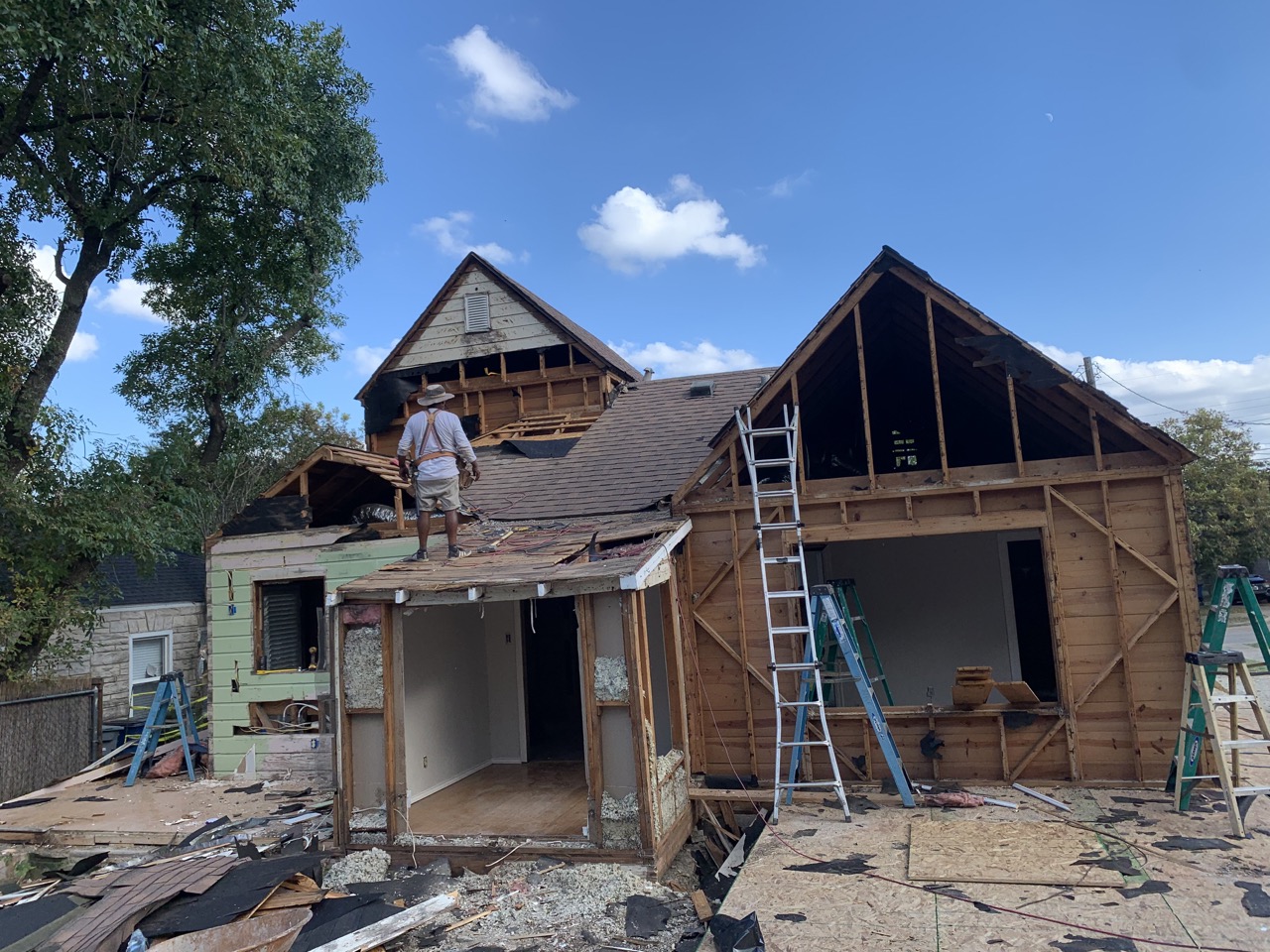 After Deck Construction